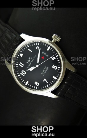 IWC MARK XVII Swiss Replica Watch in Steel Casing - 1:1 Mirror Replica - Original IWC Dial Used