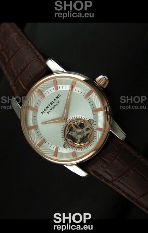 Mont Blanc Flyback Japanese Tourbillon Replica Watch 