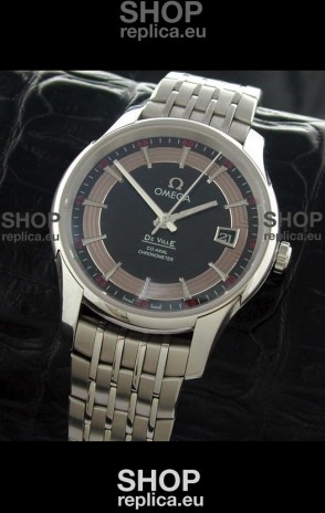 Omega De Ville Hour Vision Watch in Stainless Steel