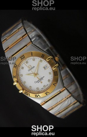 Omega Constellation Quartz in Pink Gold Two ToneCasing