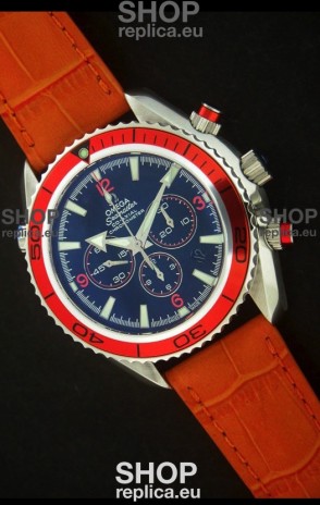 Omega Seamaster CO AXIAL Chronometer Watch in Orange