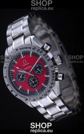 Omega Speedmaster Racing Michael Schumacher Edition Watch in Red Dial
