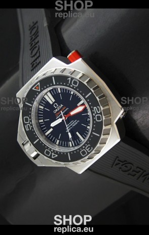 Omega Seamaster Ploprof Swiss Watch in Black Strap