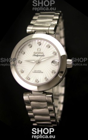 Omega Deville Ladymatic Chronometer Swiss Automatic Watch - 1:1 Mirror Replica 