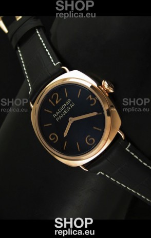 Panerai Radiomir Special Ed Watch - Pink Gold Case - 1:1 Mirror Replica