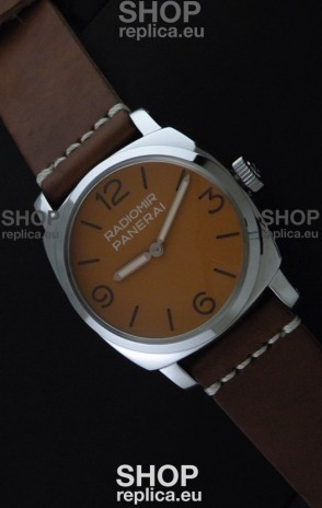 Panerai Radiomir California Vintage Homage Watch in Orange Dial
