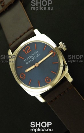 Panerai Radiomir California Vintage Homage Watch in Blue Dial