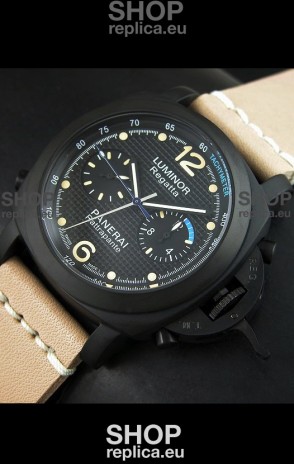 Panerai Luminor Regatta Rattrapante Japanese Replica PVD Watch