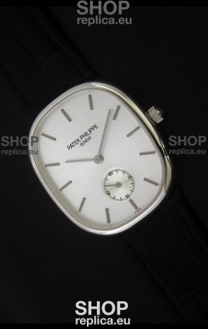 Patek Philippe Mens Golden Elipse Japanese Watch in Steel