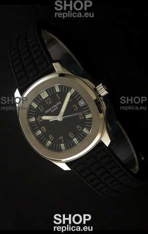 Patek Philippe Aquanaut Swiss Watch in Black Dial
