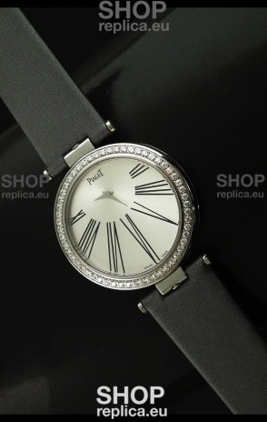 Piaget Altiplano Duo Dual Swiss Diamonds Bezel Watch