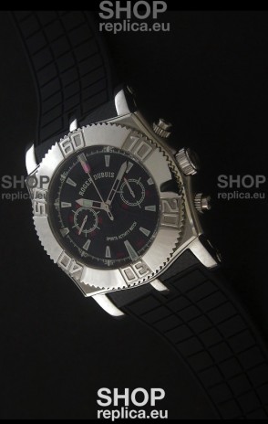 Roger Dubuis Lemania Easy Diver Swiss Watch in Black Dial