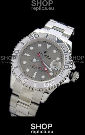 Rolex Yachtmaster Japanese Replica Watch in Silver Dial