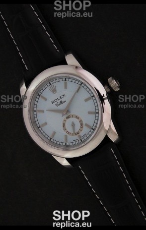 Rolex Cellini Japanese Replica Silver Watch