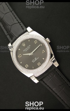 Rolex Cellini Japanese Replica Watch in Arabic Markers
