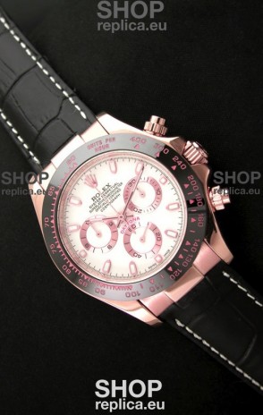Rolex Daytona Cosmograph Swiss Rose Gold Replica Watch
