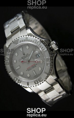 Rolex Replica Yachtmaster Swiss Watch with ORIGINAL ROLEX ROLESIUM DIAL