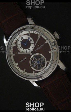 Vacheron Constantin Malte Tourbillon Japanese Watch in Brown Dial