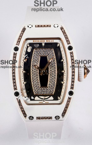 Richard Mille RM007 White Ceramic Automatic Super Clone Watch 