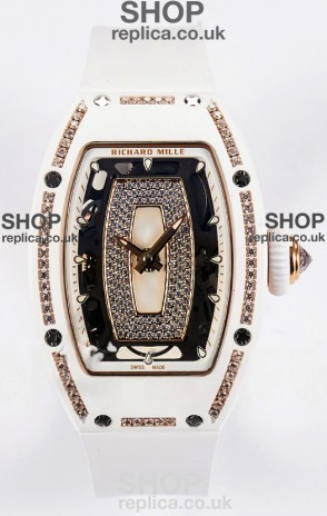 Richard Mille RM007 White Ceramic Automatic Super Clone Watch 