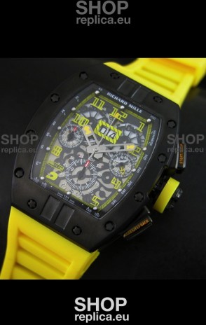Richard Mille RM011 Filipe Massa Texas GP PVD Casing Edition Swiss Replica Watch