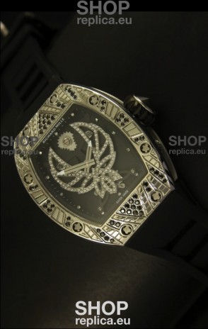 Richard Mille RM051 Tourbillon Swiss Watch in Leather Strap