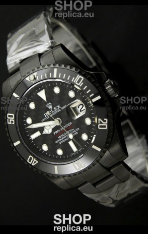 Rolex Pro Hunter Submariner Japanese Replica Watch in Carbon Case