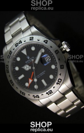 Rolex Replica Explorer II Swiss Replica Watch - SuperLuminous Hour Markers 42MM 