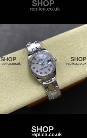 Rolex Super Clone Datejust 31MM Pearl Dial Oyster Super Clone Watch