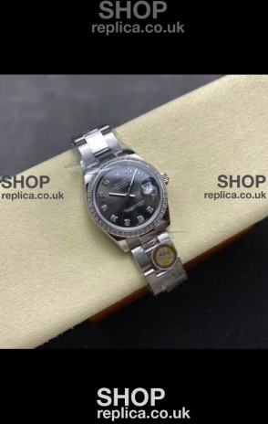 Rolex Super Clone Datejust 31MM Grey Dial Oyster Super Clone Watch