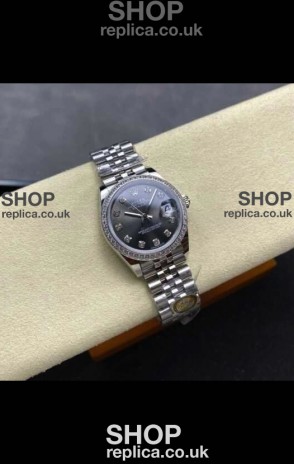 Rolex Super Clone Datejust 31MM Grey Dial Jubilee Super Clone Watch