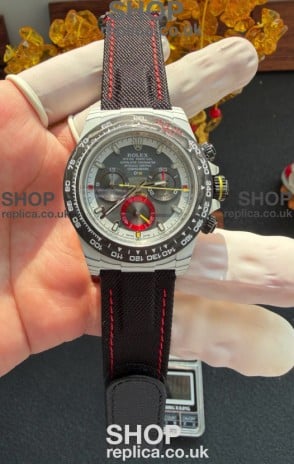 Rolex Daytona DiW Ocellaris Grey CarboQuartz Super Clone Watch 