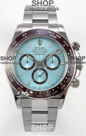 Rolex Daytona 126506 Ice Blue Stick Markers FREE SPRUNG MVMT Super Clone Watch 