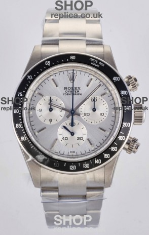 Rolex Daytona Paul Newman Steel Dial Custom Modded 4130 Mvnt Swiss Replica