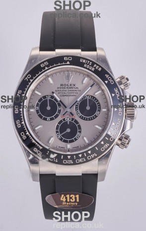 Rolex Daytona 126509 Silver Dial Stick Markers FREE SPRUNG MVMT Super Clone Watch 