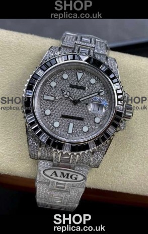 Rolex Submariner 116610 Iced Out Edition 1 Swiss Replica Watch 