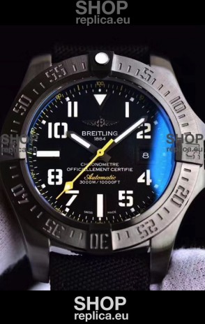 Breitling Avenger II Seawolf Airblack Swiss Replica Watch 1:1 Ultimate Swiss Replica Watch