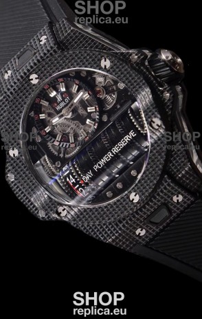 Hublot Big Bang MP-11 Power Reserve 3D Carbon Swiss Replica Watch