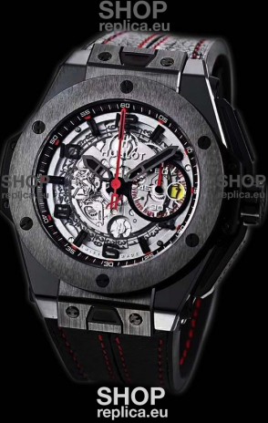 Hublot Big Bang Red Magic Carbon Ceramic Swiss Replica Watch 