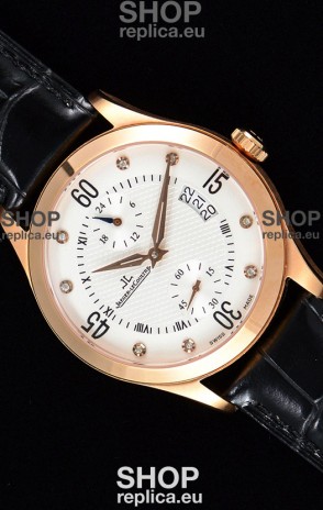 Jaeger LeCoultre Master Control Rose Gold Swiss Replica Watch 