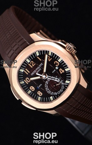 Patek Philippe Aquanaut 5164R 1:1 Mirror Watch Brown Dial