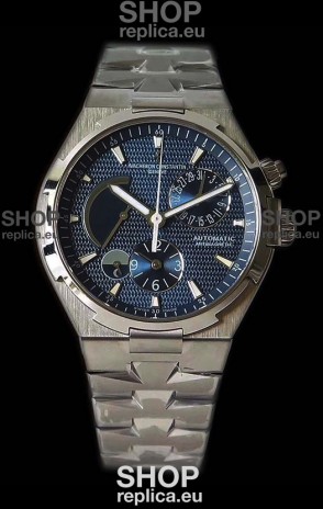 Vacheron Constantin Overseas Dual Time Blue Dial Swiss Watch