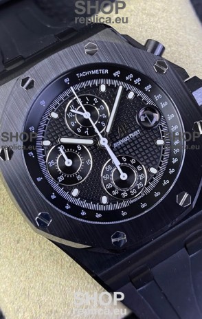 Audemars Piguet Royal Oak Offshore Black Ceramic Casing Chronograph Black Dial Watch - Cal. 4404 Movement