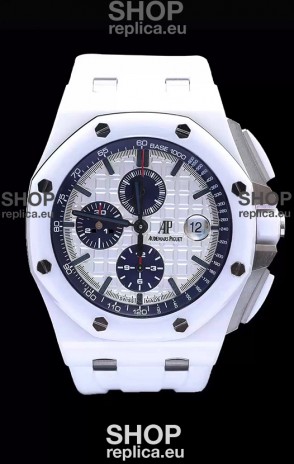 Audemars Piguet Royal Oak Offshore White Ceramic - Ultimate 1:1 3126 Movement