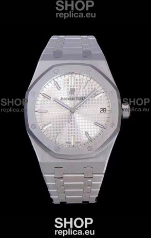 Audemars Piguet Royal Oak 41MM Steel Dial 904L Steel - 1:1 Mirror Replica 