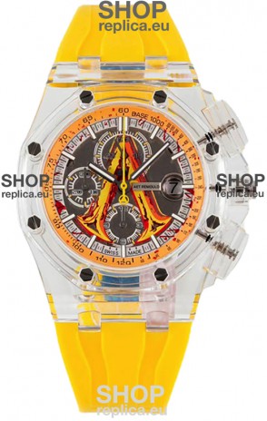 Audemars Piguet Royal Oak Offshore AET Remould LAMBDA Sapphires Casing Swiss Replica Watch 