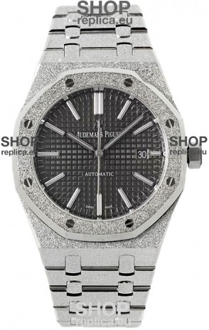 Audemars Piguet Royal Oak Frosted 37MM Self-Winding Grey Dial 1:1 Mirror Replica Watch