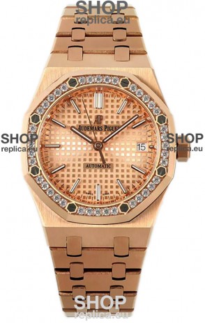 Audemars Piguet Royal Oak 37MM Frosted Casing Watch in 3120 Movement - 1:1 Mirror Replica