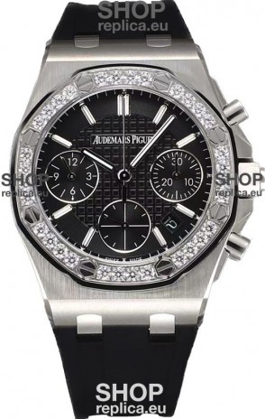 Audemars Piguet Royal Oak Offshore Black Dial Chronograph 37MM - Swiss Replica Watch 