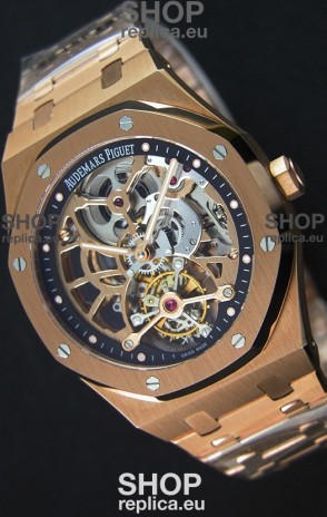 Audemars Piguet Royal Oak Tourbillon Extra-Thin Openworked Rose Gold Watch